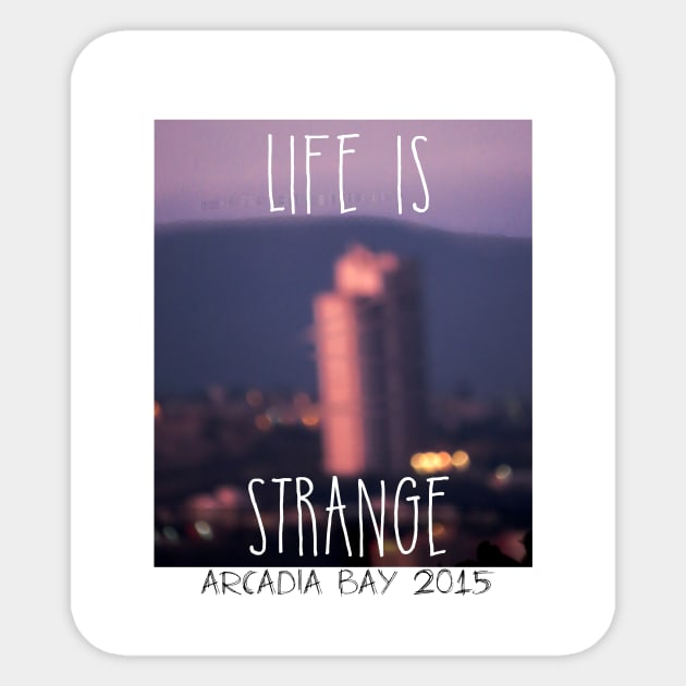 Arcadia bay Life is strange Sticker by Truenid